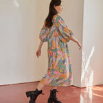 Utopy Volume Sleeve Midi Dress -Mekko Aikuisten mekko Can't Stop Dreaming