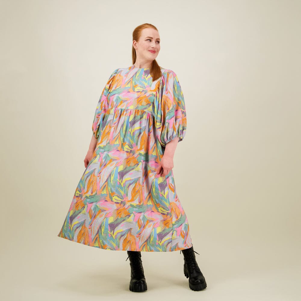 Utopy Volume Sleeve Midi Dress -Mekko Aikuisten mekko Can't Stop Dreaming