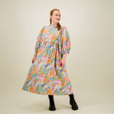 Utopy Volume Sleeve Midi Dress -Mekko Aikuisten mekko Can't Stop Dreaming