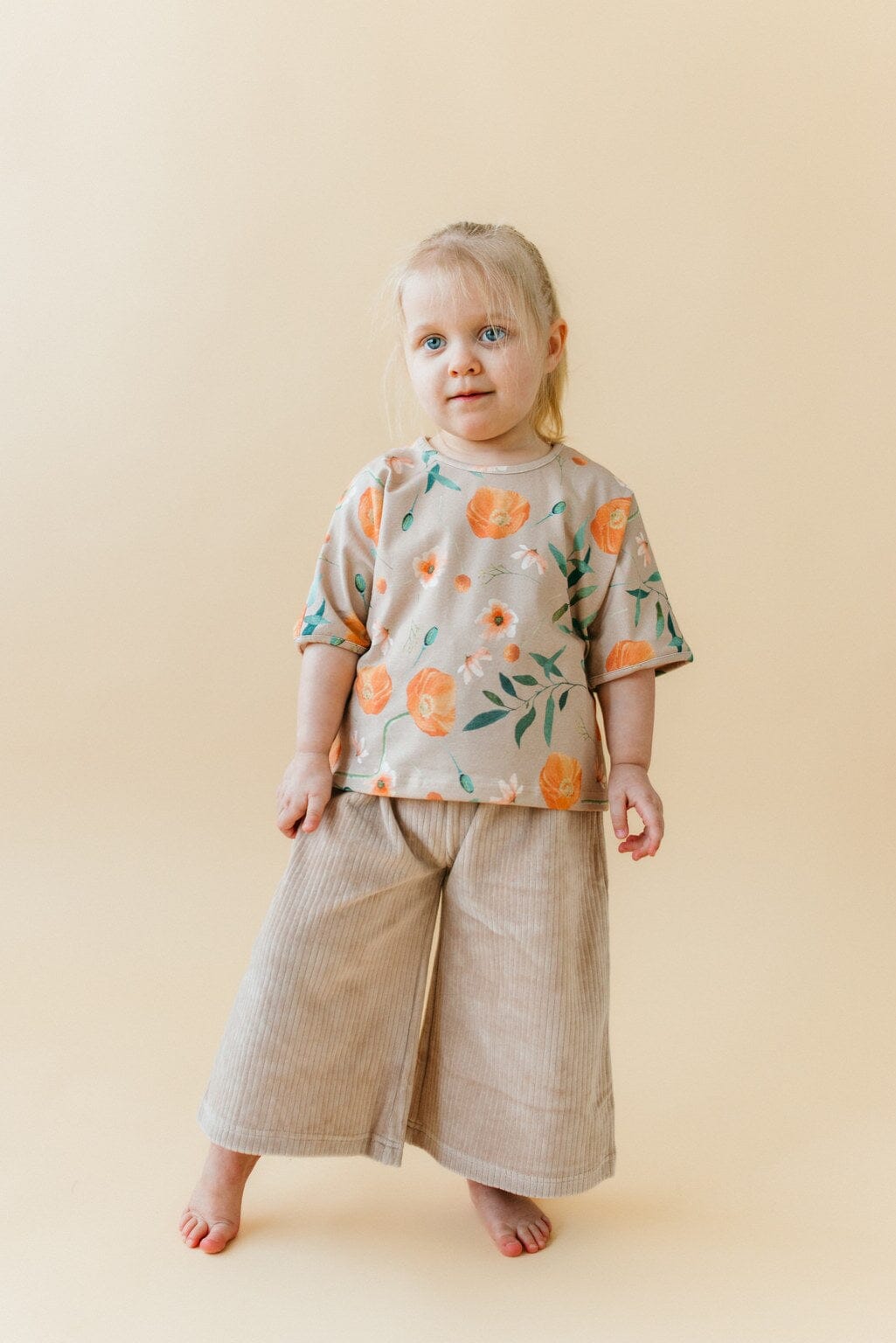 VELOUR CULOTTES -HOUSUT | SAND Housut Mother's day