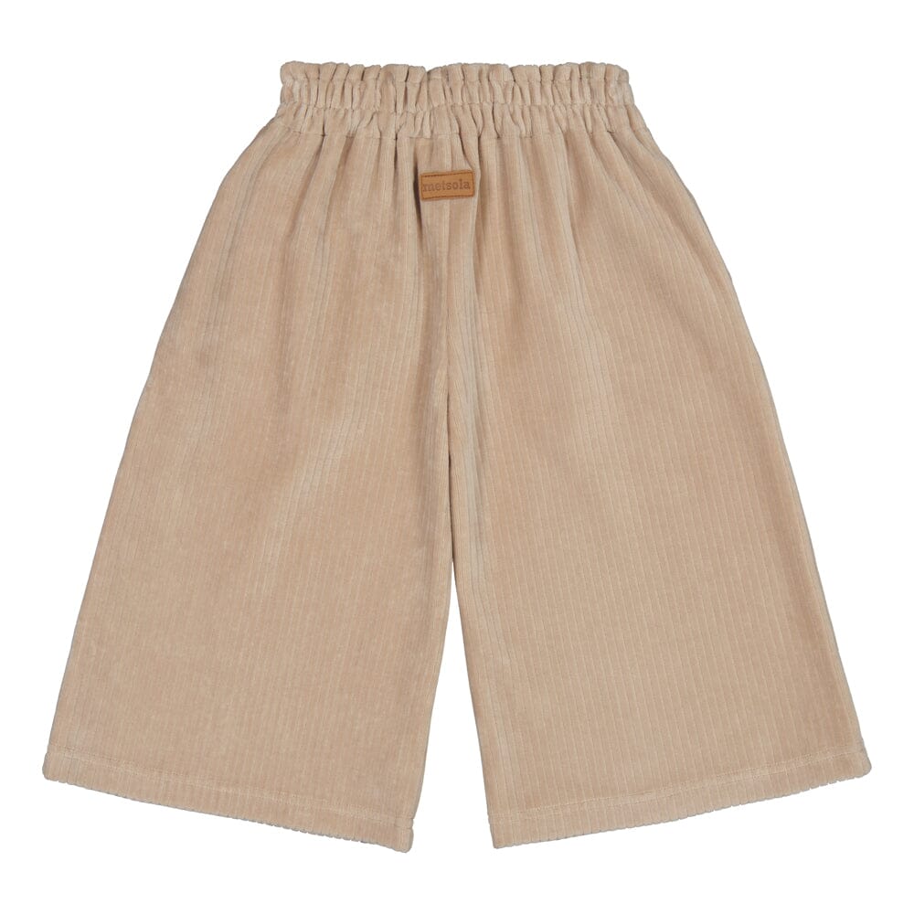 VELOUR CULOTTES -HOUSUT | SAND Housut Mother's day