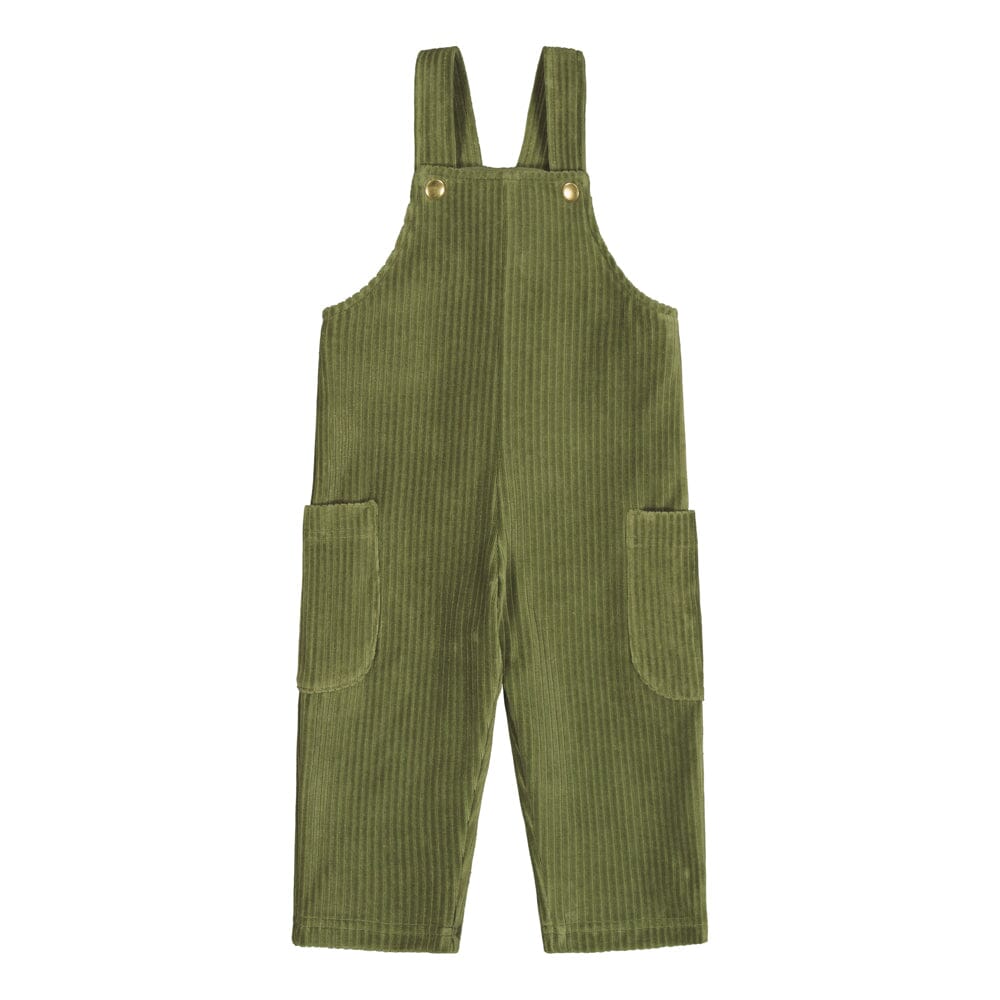 VELOUR OVERALLS | PISTACHIO Housut Happy Heroes