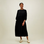 Volume Sleeve Midi Dress -Mekko | Licorice Aikuisten mekko Can't Stop Dreaming