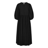 Volume Sleeve Midi Dress -Mekko | Licorice Aikuisten mekko Can't Stop Dreaming
