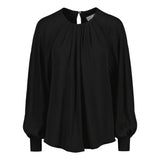 Voluminous Blouse -Paita | Licorice Aikuisten paita Can't Stop Dreaming