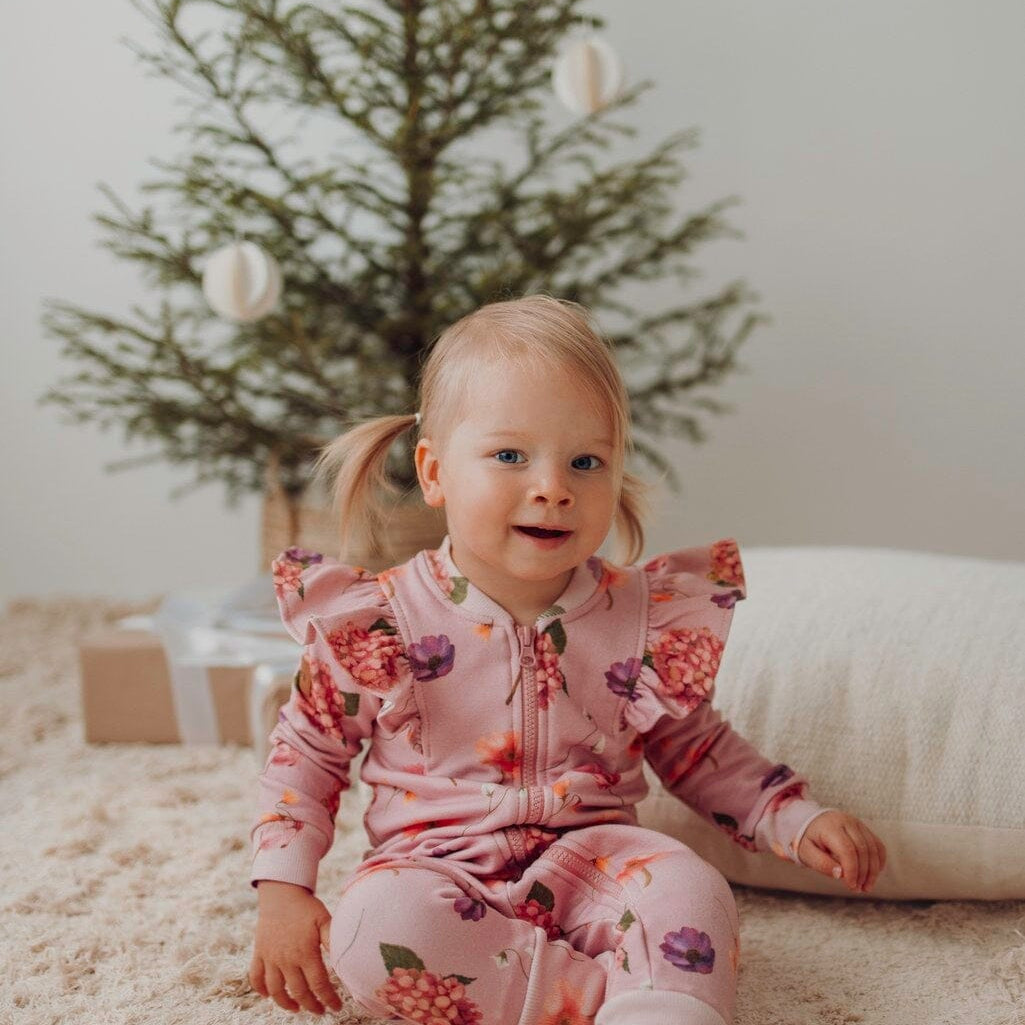 Whispers Frill -Jumpsuit | Rosy Jumpsuit Under the Same Moon