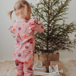 Whispers Frill -Jumpsuit | Rosy Jumpsuit Under the Same Moon