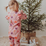 Whispers Frill -Jumpsuit | Rosy Jumpsuit Under the Same Moon