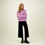 Wide Leg Culottes -Housut | Black Aikuisten housut More Love