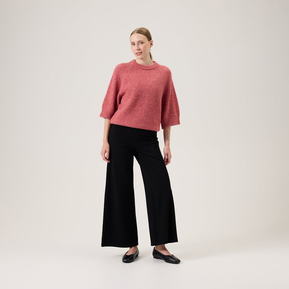 Wide Leg Trousers -Housut | Black Aikuisten housut Oh, Oui!