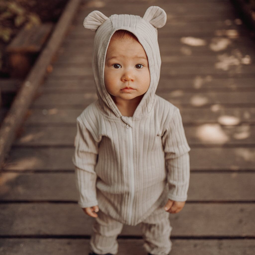 Wide Rib Bear Playsuit -Haalari | Stormy Haalari / Jumpsuit You and Me