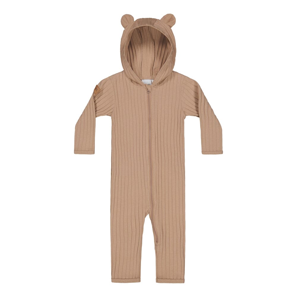 Wide Rib Bear Playsuit | Nougat Haalari/Jumpsuit Days Like These