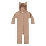 Wide Rib Bear Playsuit | Nougat Haalari/Jumpsuit Days Like These