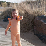 Wide Rib Flare -Housut | Peachy Housut Days Like These