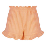 Wide Rib -Frilla Shortsit | Peachy Shortsit Dancing In The Sunshine