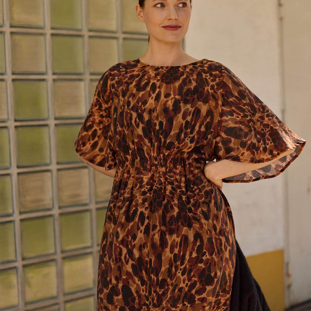 Wildie Midi Dress -Mekko Aikuisten mekko Oh, Oui!