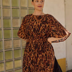 Wildie Midi Dress -Mekko Aikuisten mekko Oh, Oui!