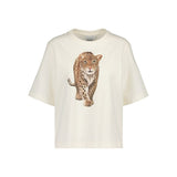 Women's Leopard -T-Paita | Milky Aikuisten paita We are family