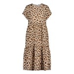 Women's Leopold Tiered Midi Dress -Mekko | Chocolate Aikuisten mekko We are family