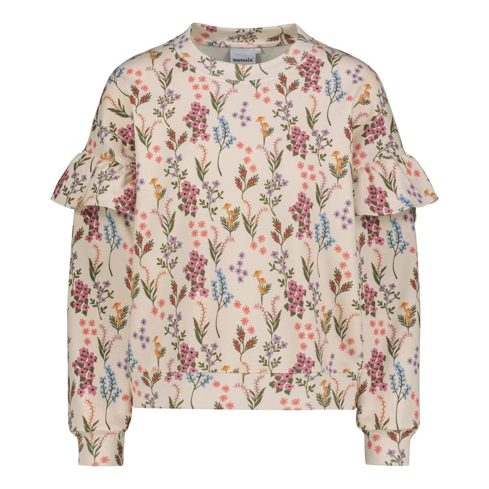 Women's Perfect Day Frill Sweater -Collegepaita | Creamy Aikuisten paita Metsola