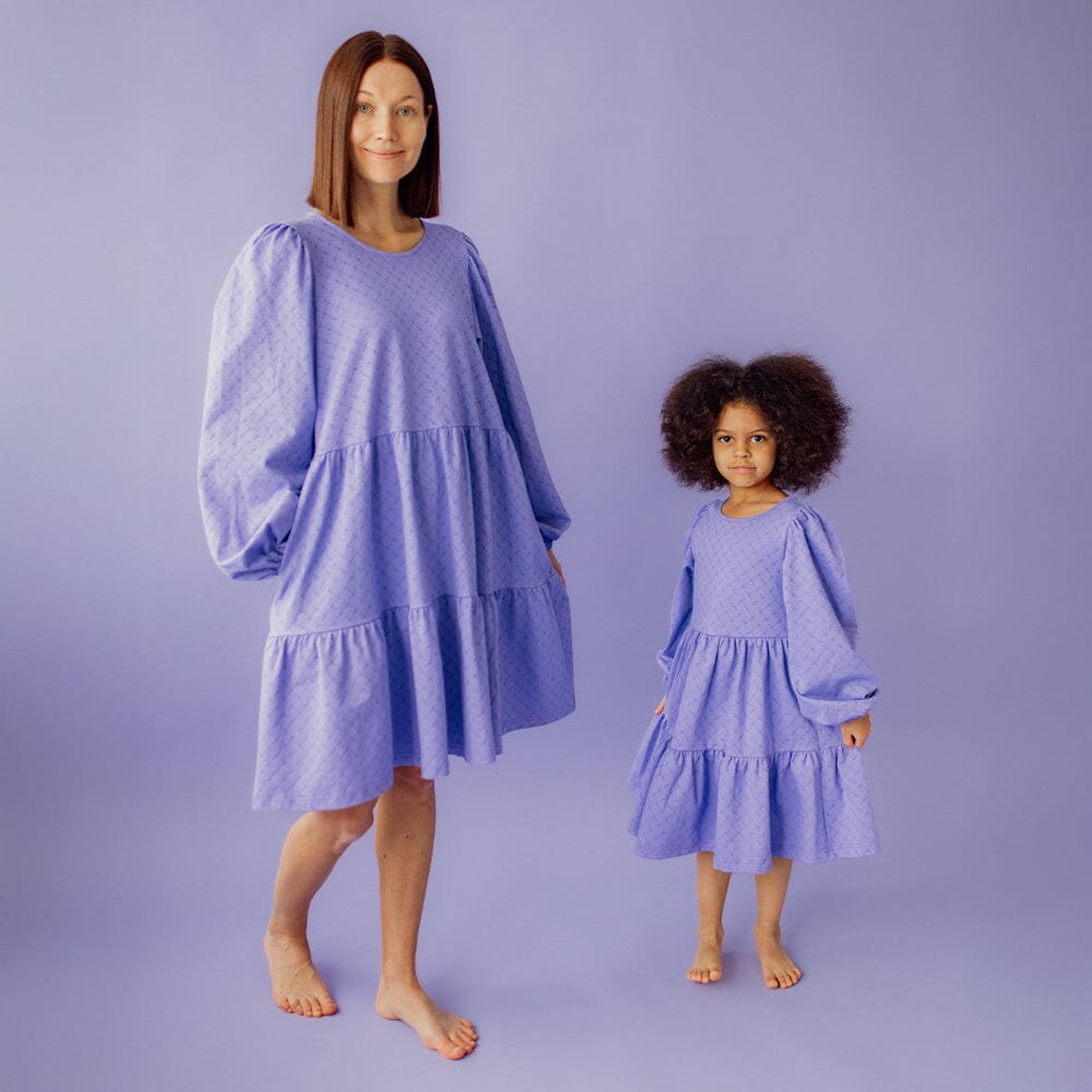 Women's Puff Sleeve Dress -Mekko | Wildy Aikuisten mekko True Campers