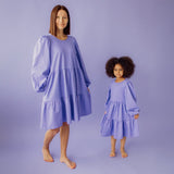 Women's Puff Sleeve Dress -Mekko | Wildy Aikuisten mekko True Campers