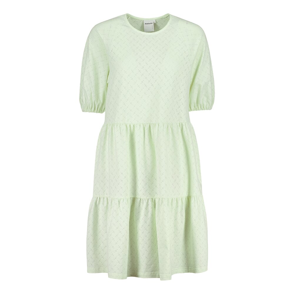 Womens Tiered Dress -Mekko | Soft Green Aikuisten mekko Weekend Vibes