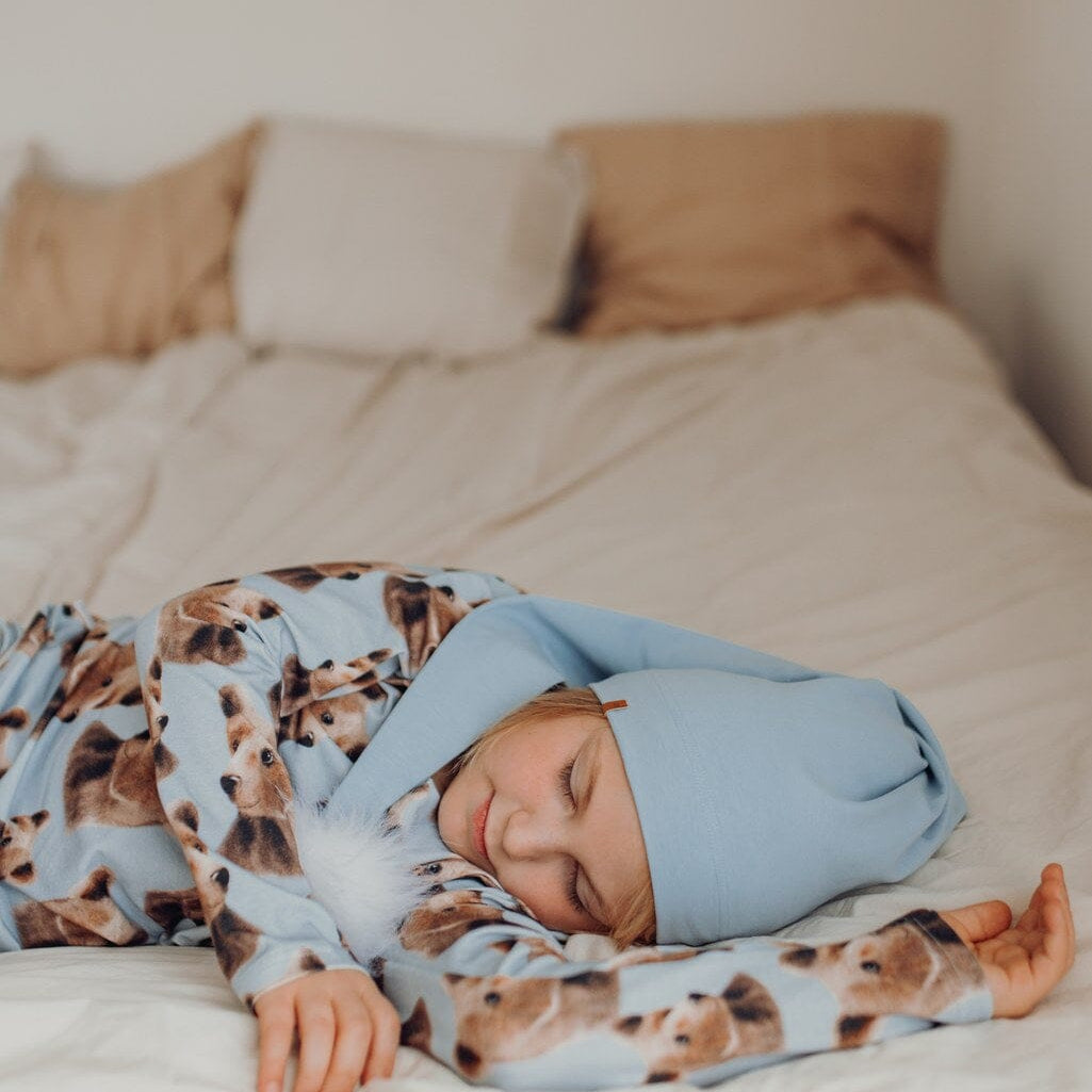 X-MAS BEANIE -TONTTULAKKI | MILKY BLUE Pipo Metsola