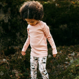 BUNNY PINK LEGGINGS, PINK Housut Metsola
