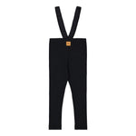 RIB BRACE PANTS -HENKSELIHOUSUT | BLACK Housut Metsola