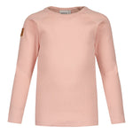 RIB T-SHIRT LS, PEONY Metsola